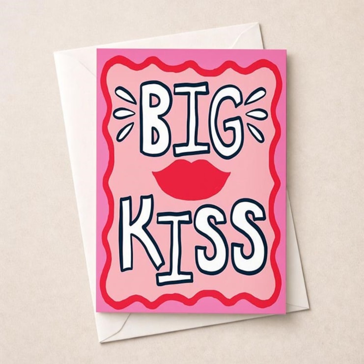 Anniversary Card - Big Kiss Anniversary Card - Big Kiss