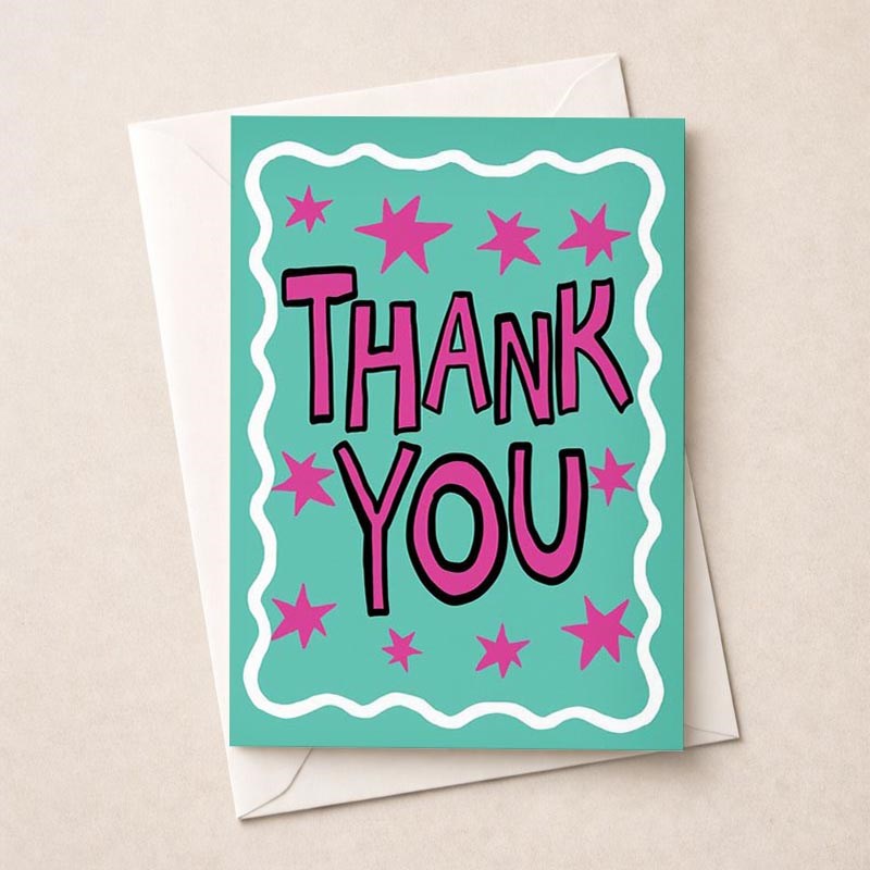 An image of Thank You Card -  Thank You