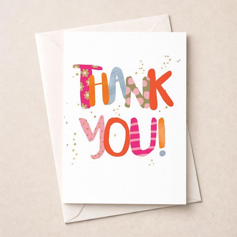 An image of Thank You Card - Thank You