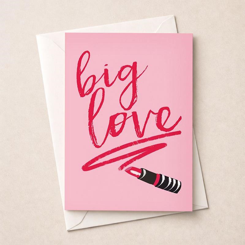An image of Open Card - Big Love