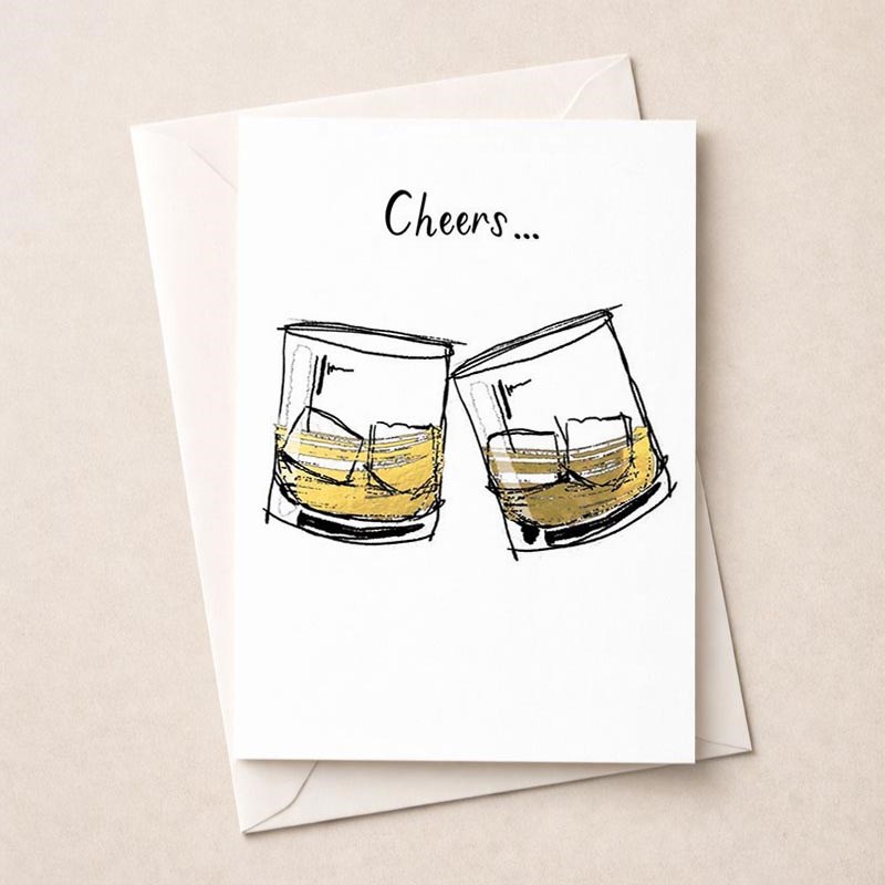 An image of Congratulations Card -  Whisky Cheers