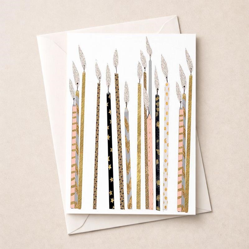 An image of Birthday Card - Candles