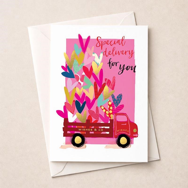 An image of Thinking Of You Card - Special Delivery For You