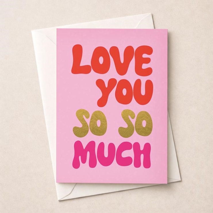 Anniversary Card - Love You So Much Anniversary Card - Love You So Much