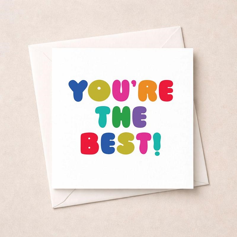 An image of Just To Say Card - You