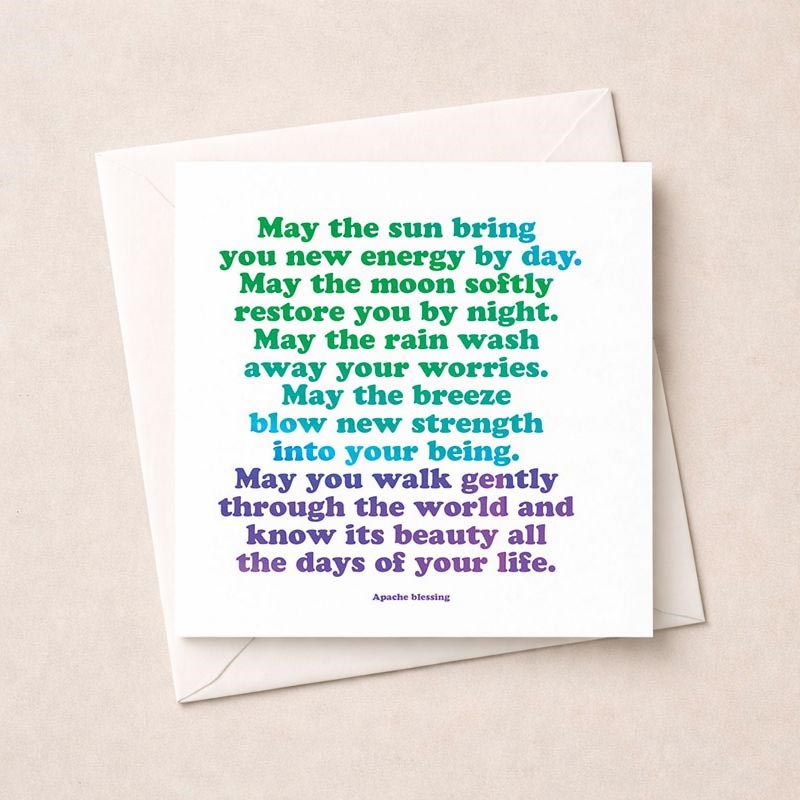 An image of Open Card - May The Sun Bring You New Energy