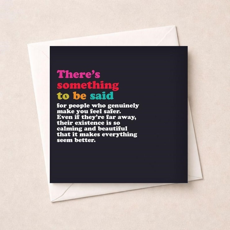 Just To Say Card - There Just To Say Card - There