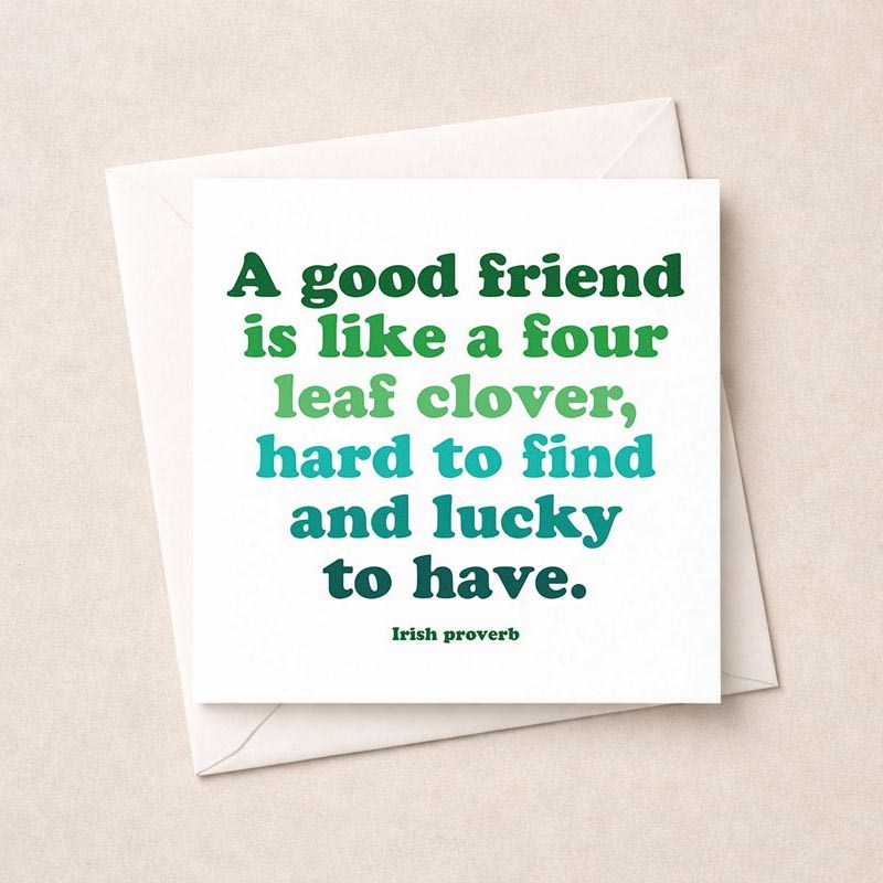 An image of Friendship Card - A Good Friend