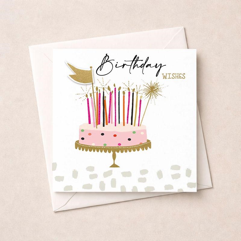 An image of Birthday Card - Birthday Cake