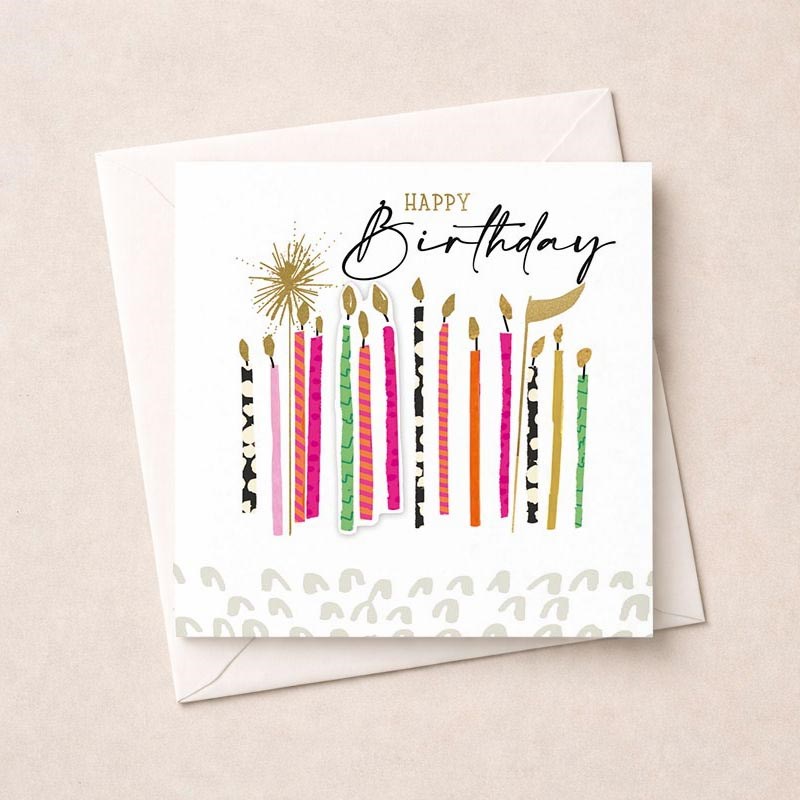 An image of Birthday Card - Birthday Candles