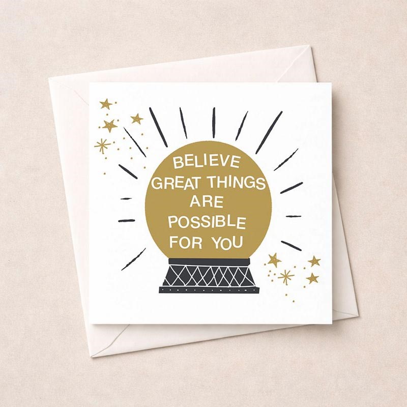 An image of Open Card - Believe Great Things Are Possible For You