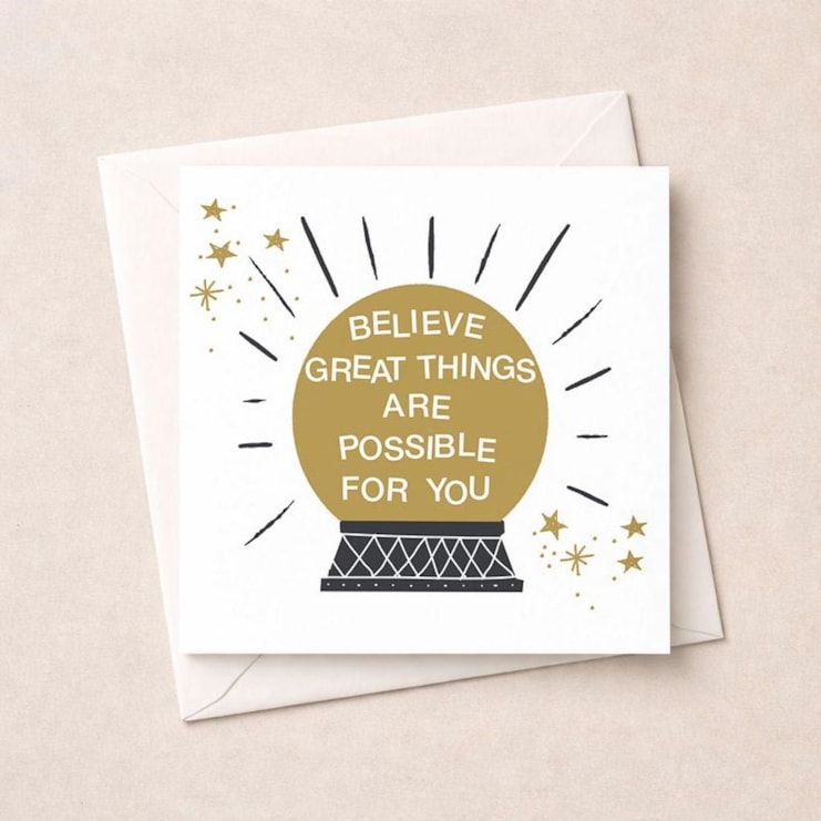 Open Card - Believe Great Things Are Possible For You Open Card - Believe Great Things Are Possible For You