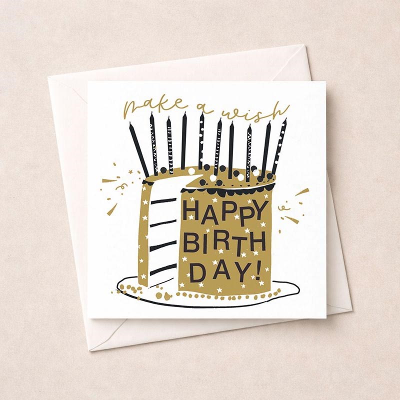 An image of Birthday Card - Birthday Cake