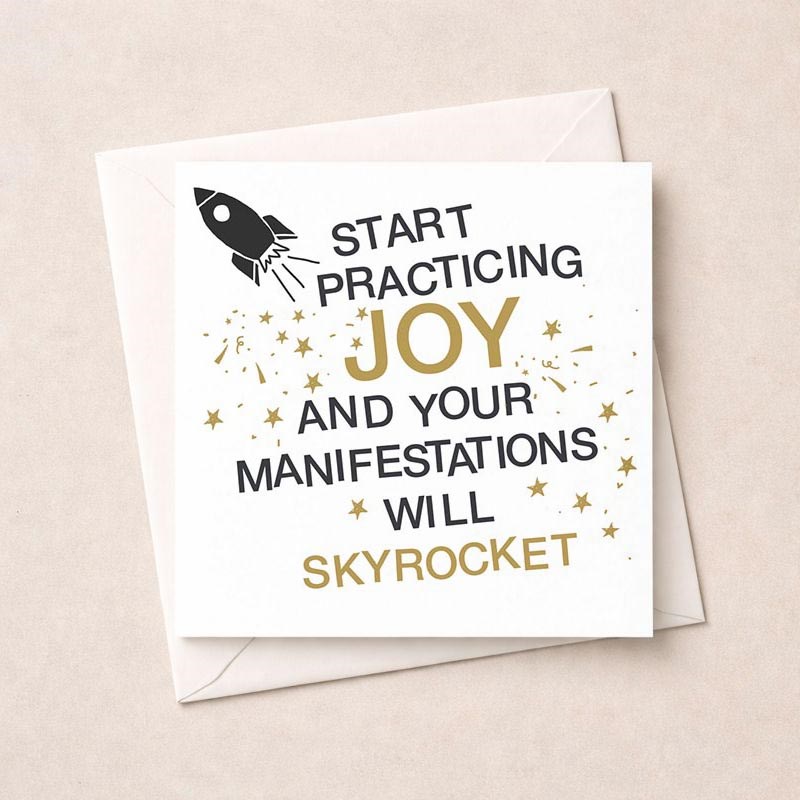 An image of Open Card - Start Practicing Joy