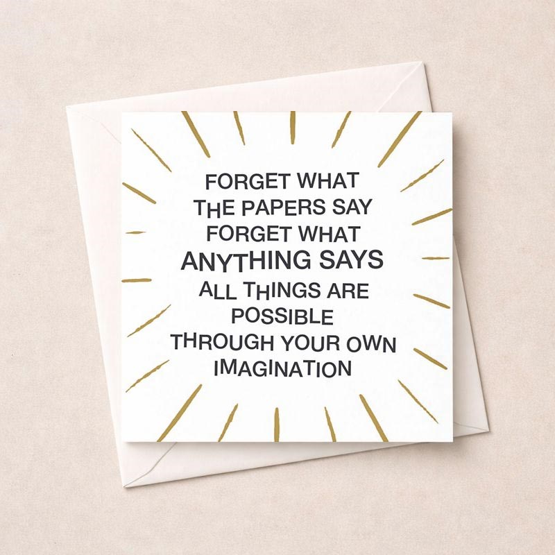 An image of Open Card - All Things Are Possible