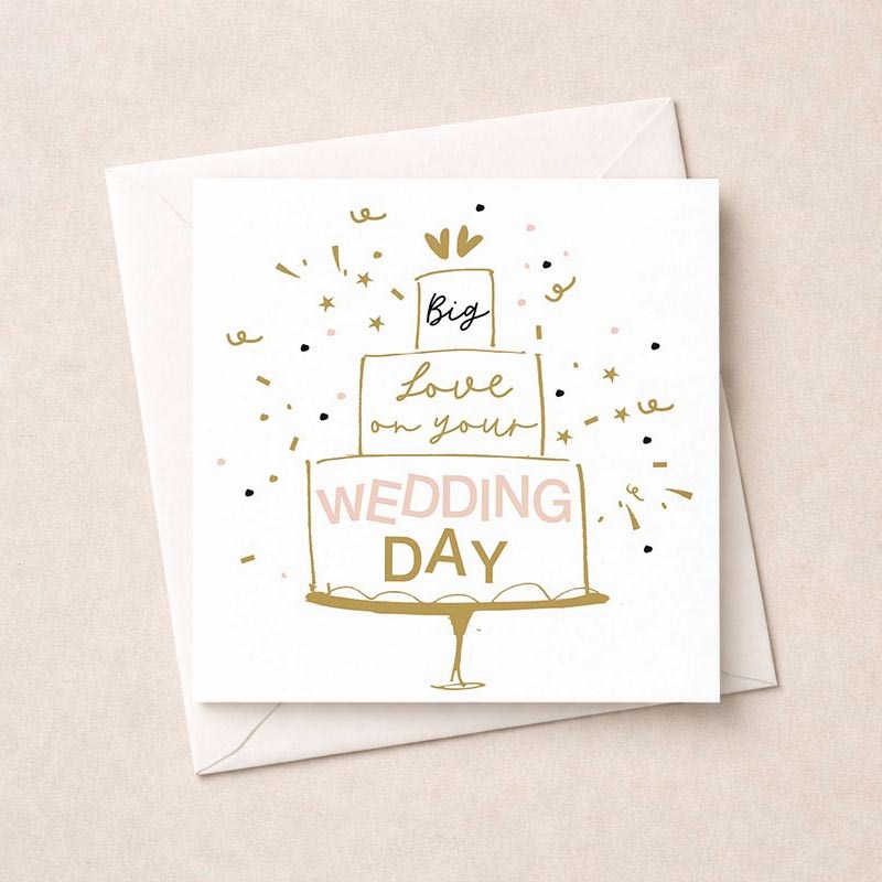 An image of Wedding Card - Big Love