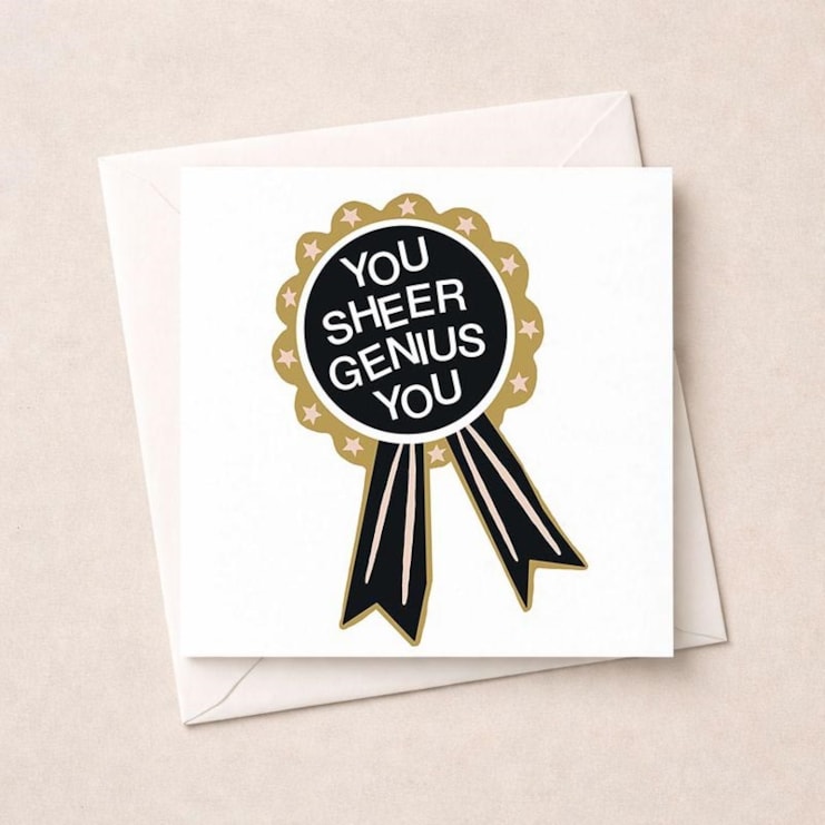 Congratulations Exams Card - Rosette Congratulations Exams Card - Rosette