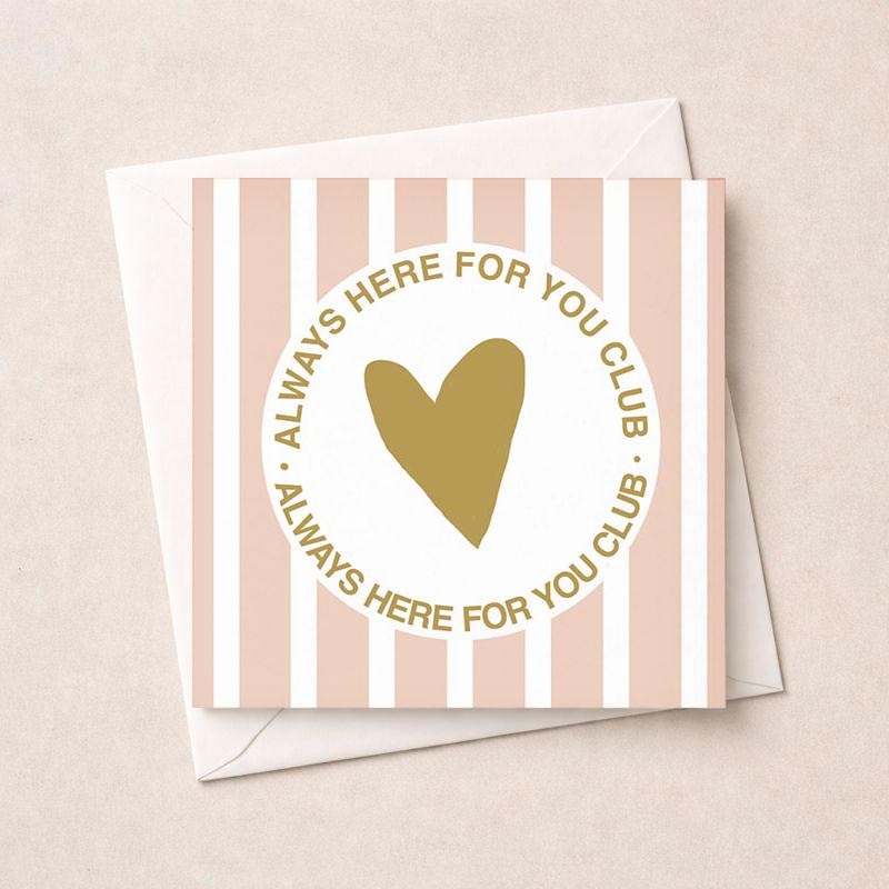 An image of Thinking Of You Card - Heart