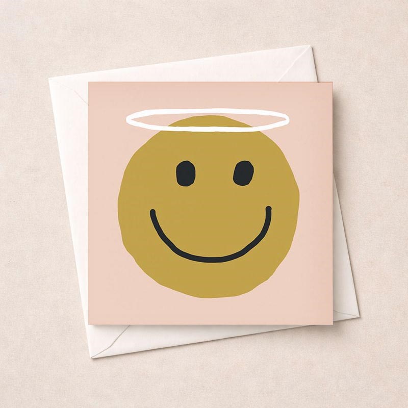 An image of Open Card - Halo Face