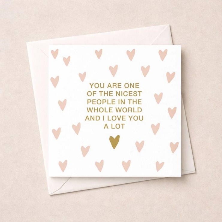 Just To Say Card - Nicest People In The World Just To Say Card - Nicest People In The World