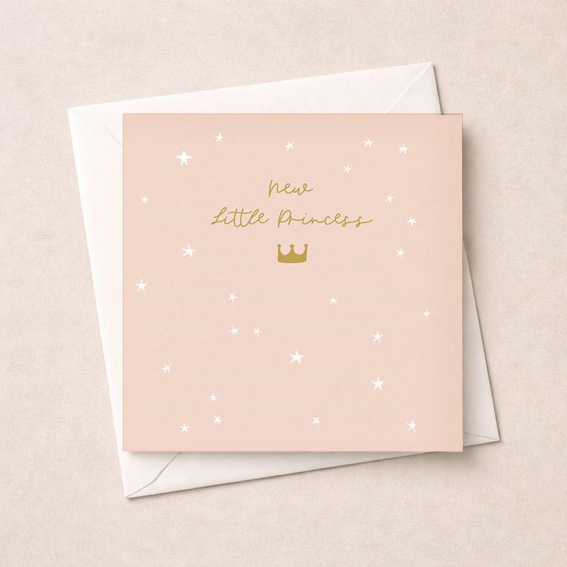An image of New Baby Girl Card - Little Princess