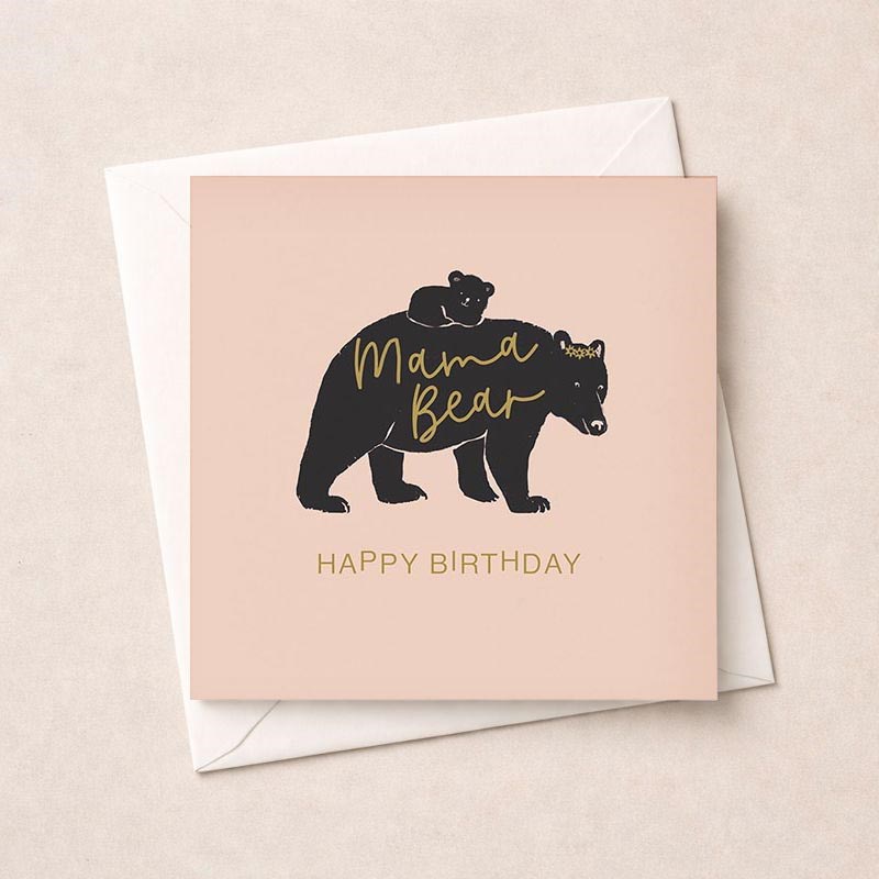 An image of Mum Birthday Card - Mama Bear