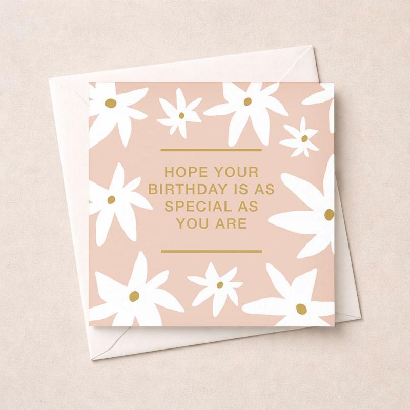 An image of Birthday Card - Special As You Are
