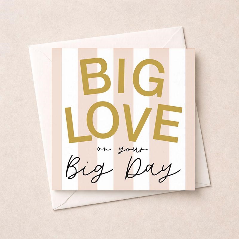 An image of Birthday Card - Big Love
