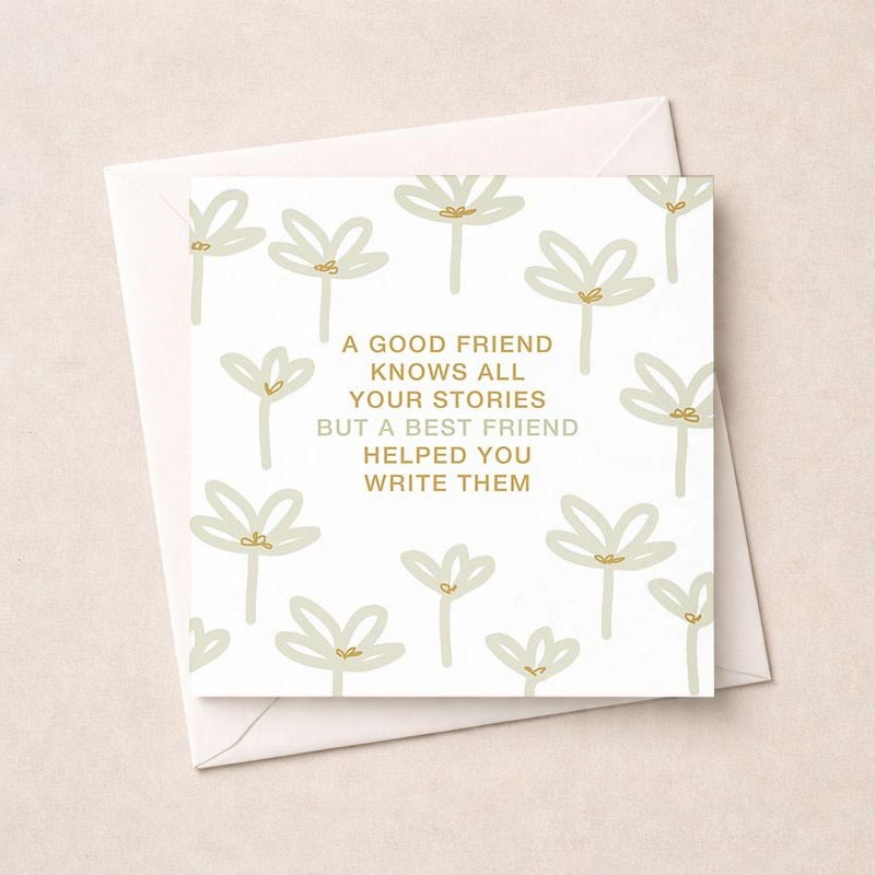 An image of Friendship Card - Stories