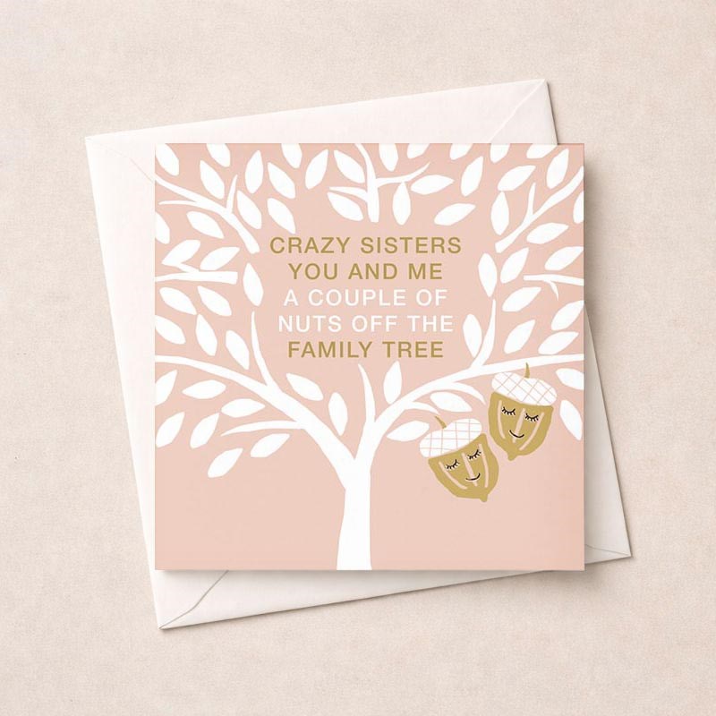 An image of Open Card - Crazy Sisters