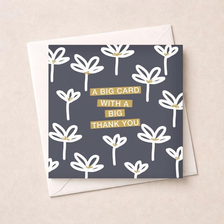 Thank You Card - Big Thank You Thank You Card - Big Thank You