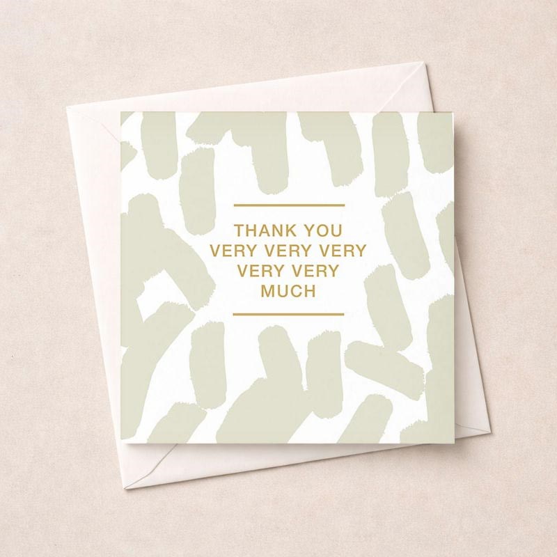 An image of Thank You Card - Very Very Much
