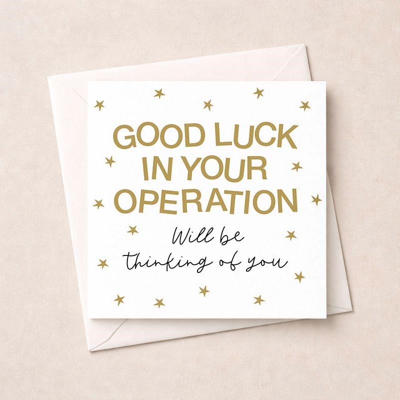 An image of Get Well Soon Card - In Your Operation