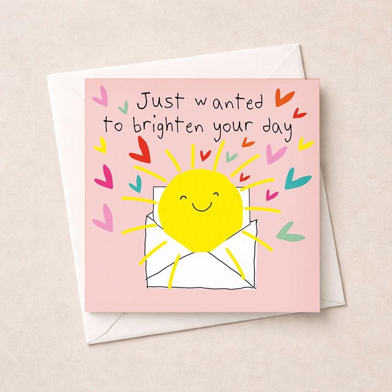An image of Friendship Card - Brighten Your Day