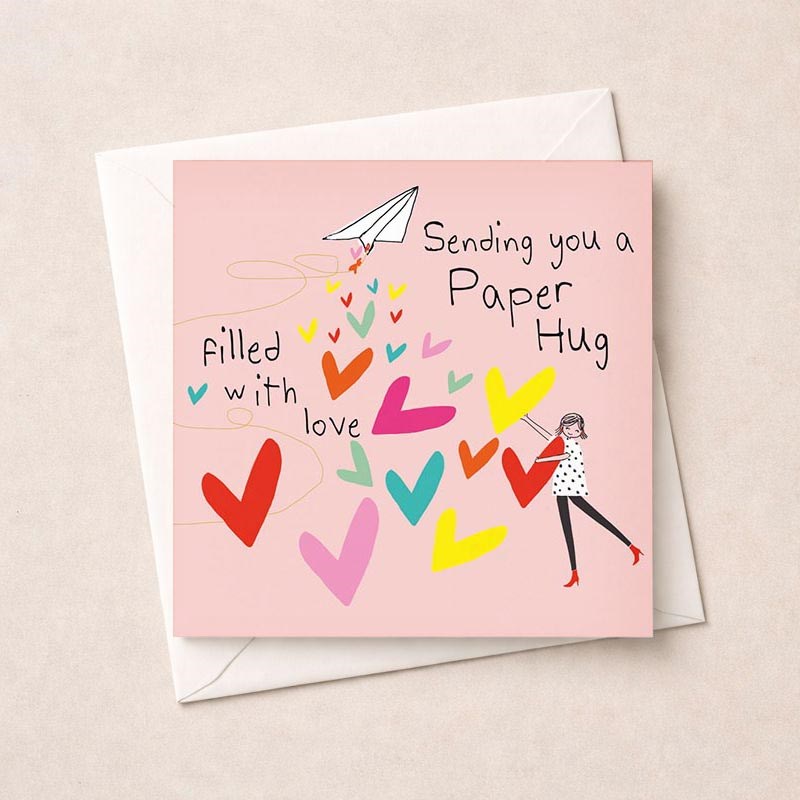 An image of Friendship Card - Paper Hug