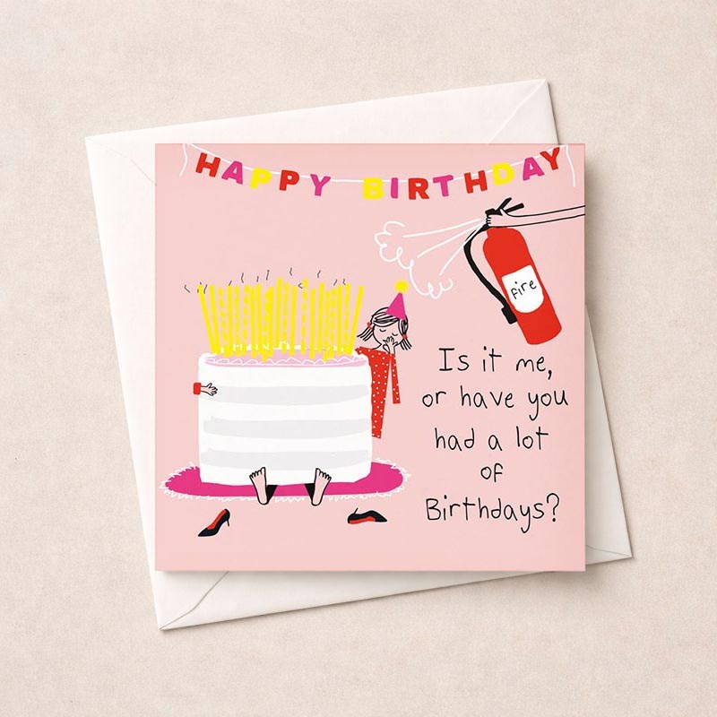 An image of Birthday Card - A Lot Of Birthdays