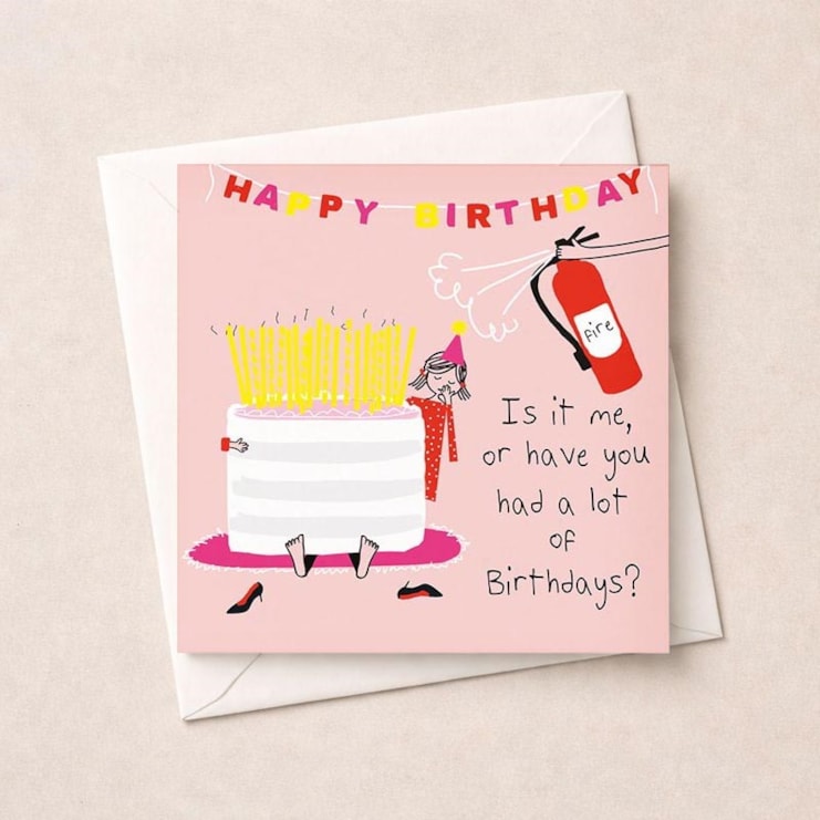 Birthday Card - A Lot Of Birthdays Birthday Card - A Lot Of Birthdays