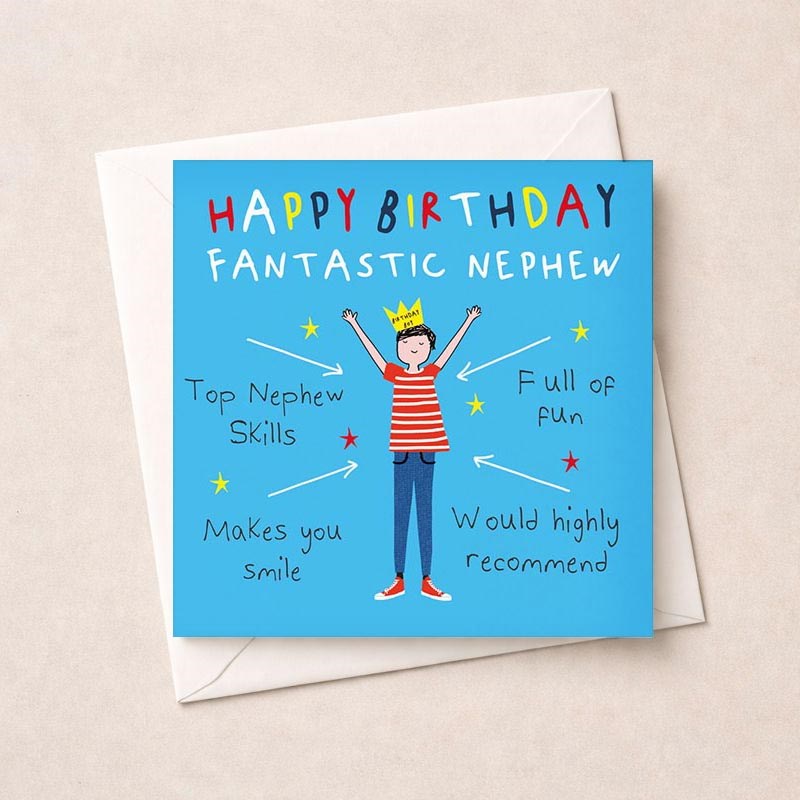 An image of Nephew Birthday Card - Birthday Boy