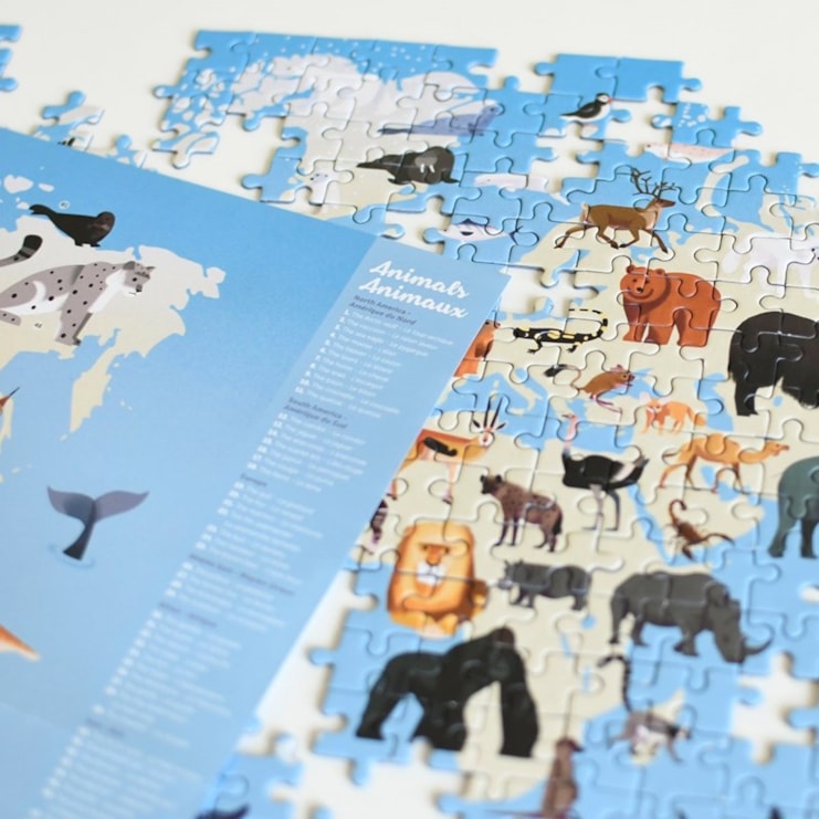Animals of the World Jigsaw Puzzle Animals of the World Jigsaw Puzzle