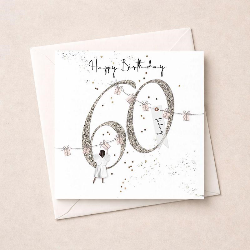 An image of Age 60 Birthday Card - 60 Today