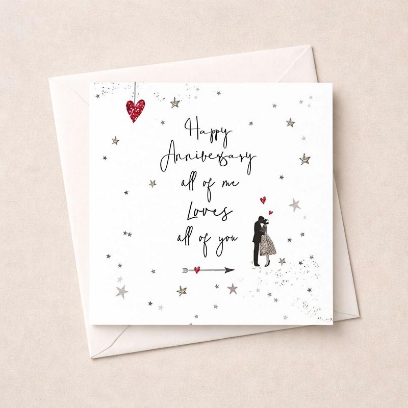 An image of Anniversary Card - All Of Me
