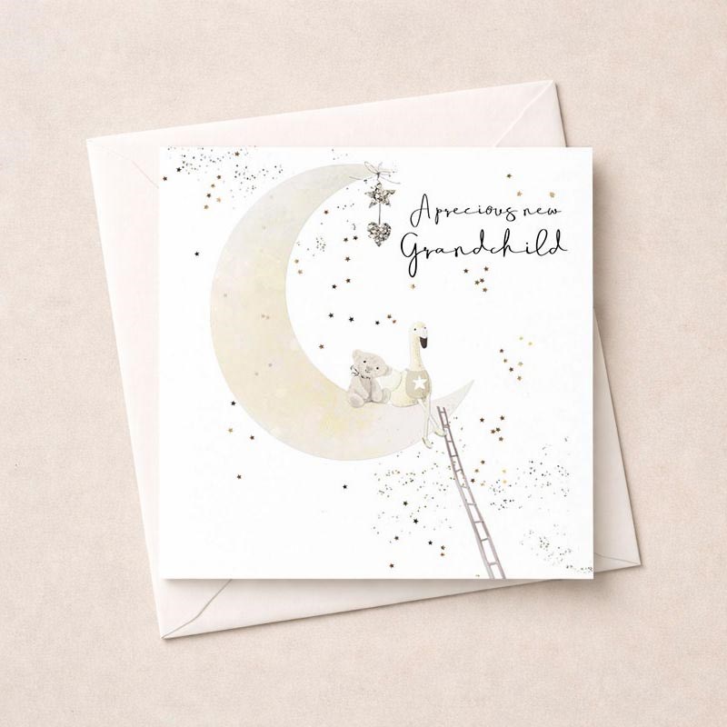 An image of New Baby Card - Precious New Grandchild