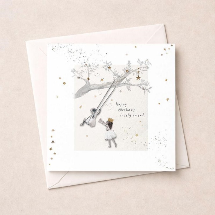 Birthday Card - Lovely Friend Birthday Card - Lovely Friend