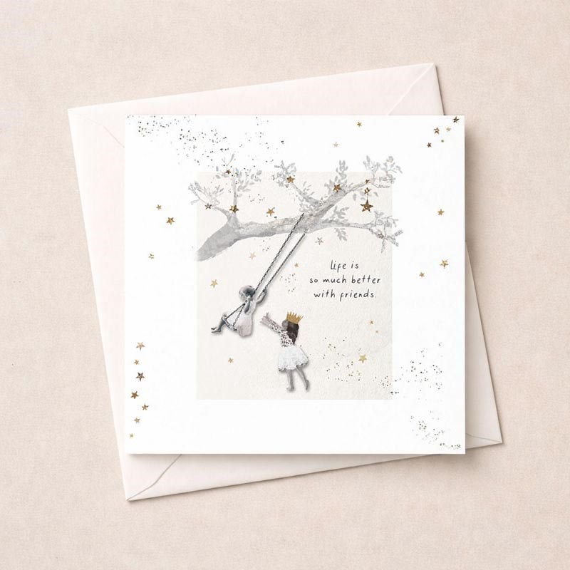 An image of Friendship Card - Much Better With Friends