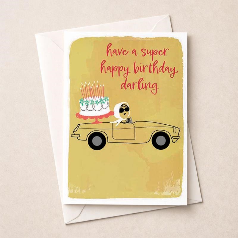 An image of Birthday Card - Super Happy Birthday