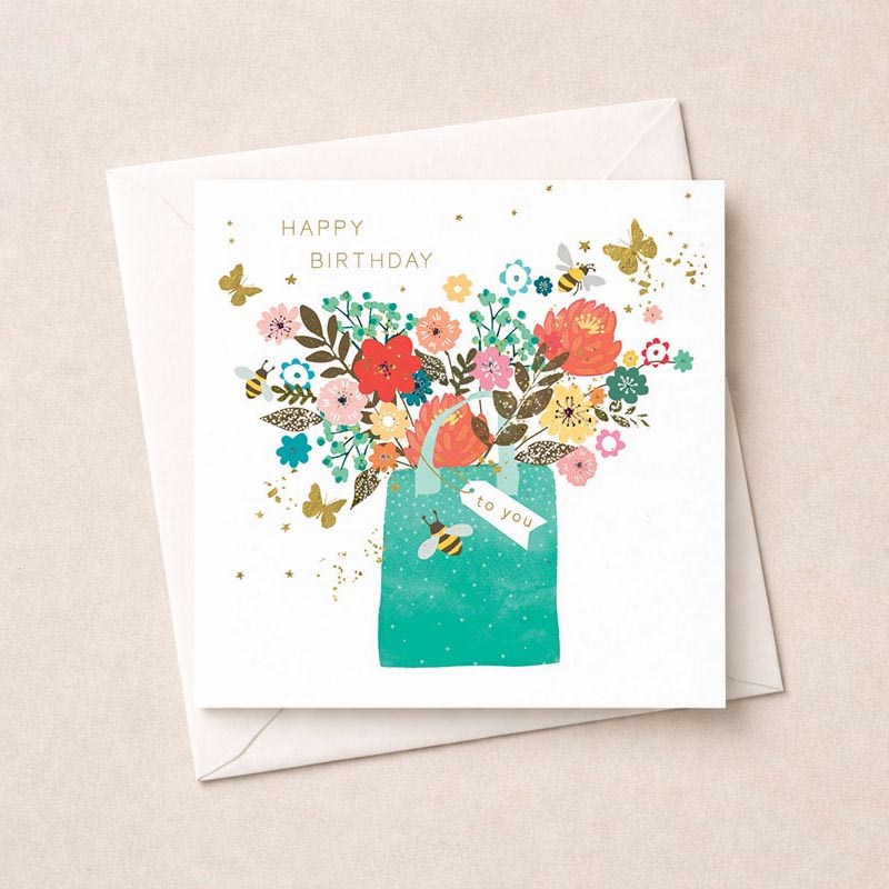 An image of Birthday Card - Big Bouquet