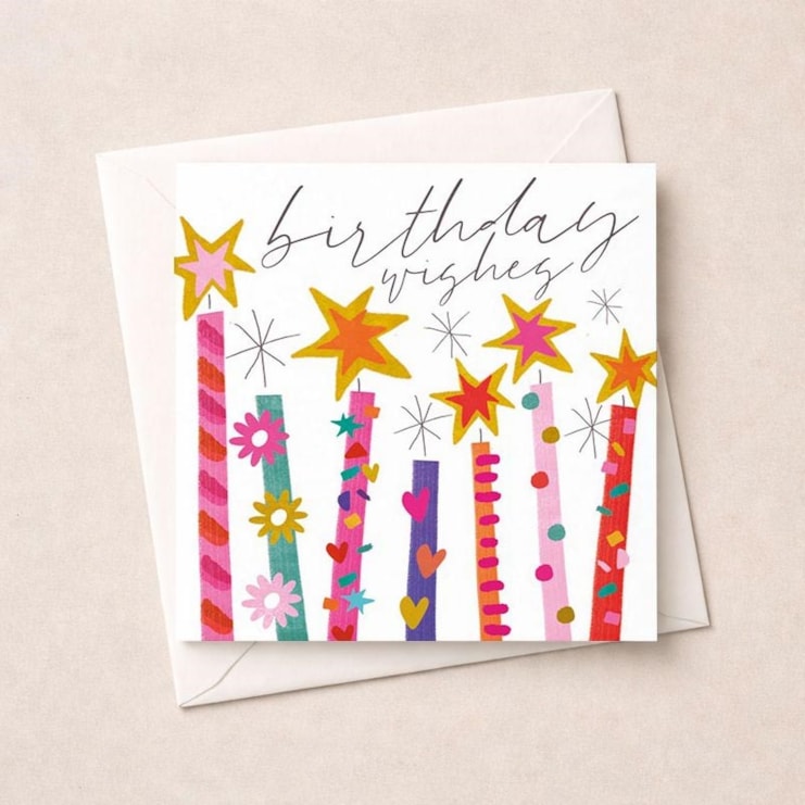 Birthday Card - Birthday Candles Birthday Card - Birthday Candles