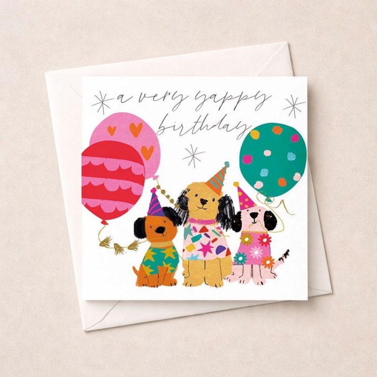 Birthday Card - Yappy Birthday Birthday Card - Yappy Birthday