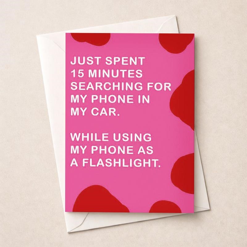 An image of Open Card - Searching For My Phone