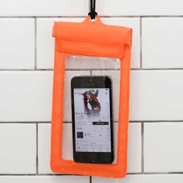 Underwater Phone Case | Orange Colour Underwater Phone Case | Orange Colour